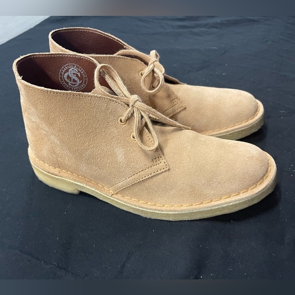 Clarks Desert Boot Dark Sand Suede 8 1/2 - Picture 10 of 10